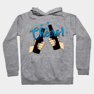 Beer Bottle Cheers Hoodie